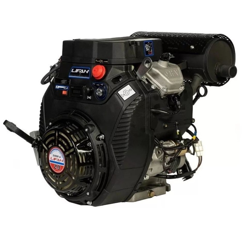 Двигатель бензиновый Lifan LF2V80F-A D25 20A