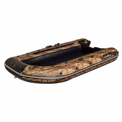 Надувная лодка ПВХ Адмирал 320 Classic, пайол фанерный, камыш