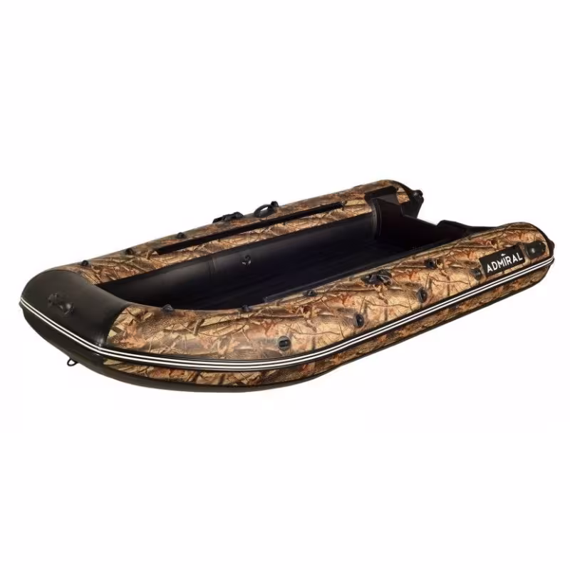 Надувная лодка ПВХ Адмирал 320 Classic, пайол фанерный, камыш