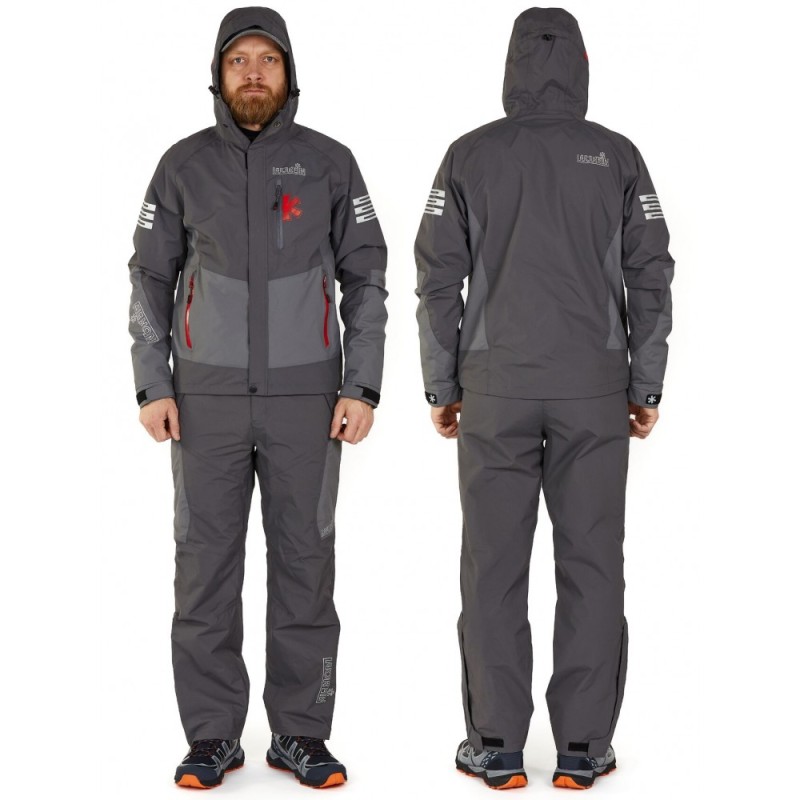 Костюм мужской Norfin Mirage 06, ткань Breathable, серый, размер 64-66 (XXXL),186-192 см 