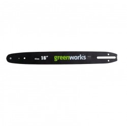 Шина 16"/40 см Greenworks 29757, 3/8", 1.1 мм, 56 звеньев