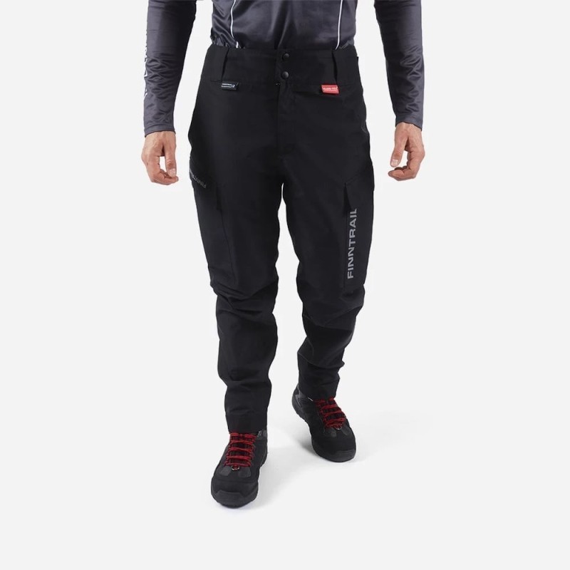 Брюки мужские Finntrail Expert 4602, мембрана Hard-Tex,  черный, размер 58-60 (XXL), 185-195 см