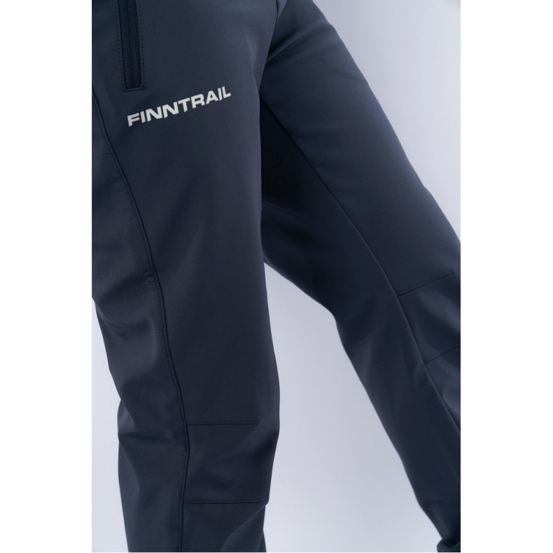 Брюки мужские Finntrail Nitro 4603, ткань Softshell, серый, размер 52-54 (XXL), 170-180 см