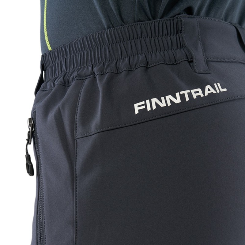 Брюки мужские Finntrail Nitro 4603, ткань Softshell, серый, размер 52-54 (XXL), 170-180 см