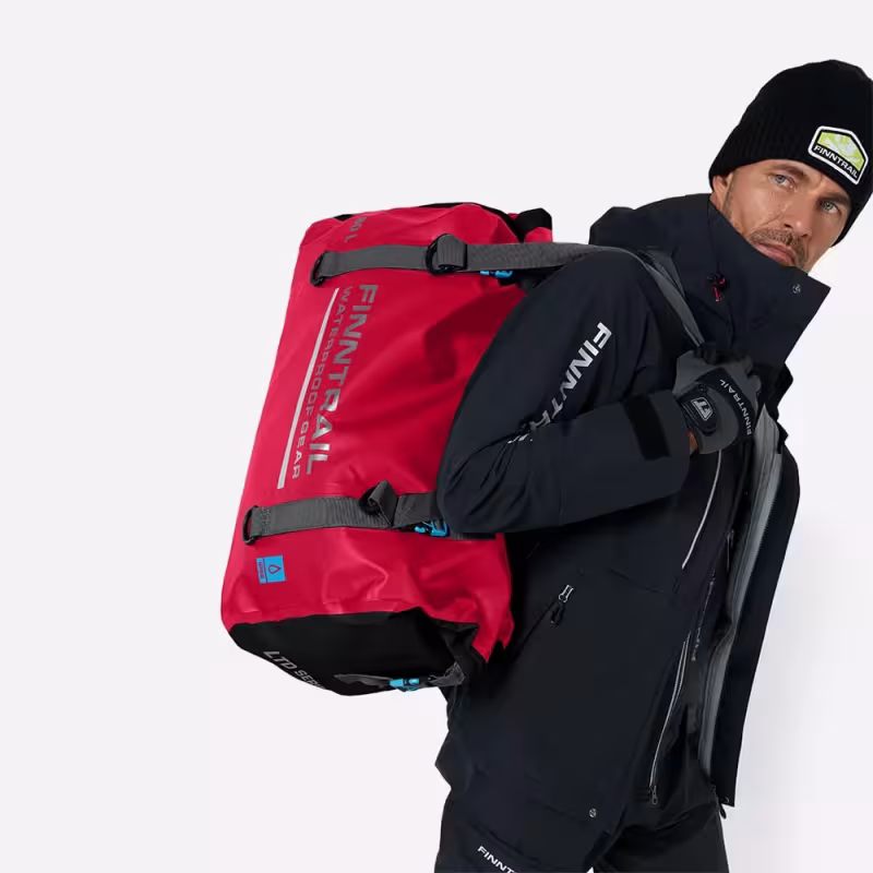 Гермосумка Finntrail Big Roll 1712, красный, 80 л