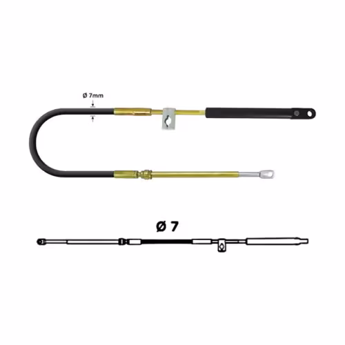 Трос газа-реверса C36 622217, 19 футов (5,7 м)