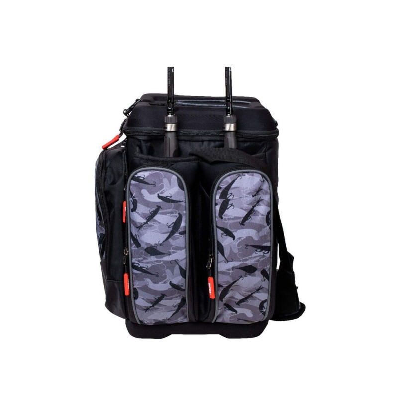 Сумка Rapala LureCamo Tackle Bag Magnum, черный камуфляж