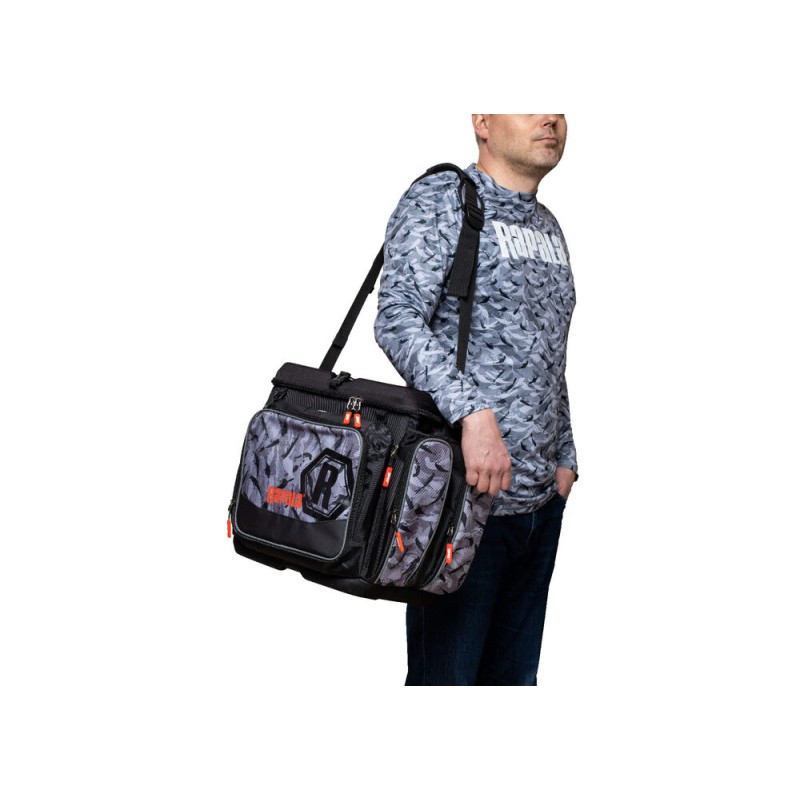 Сумка Rapala LureCamo Tackle Bag Magnum, черный камуфляж