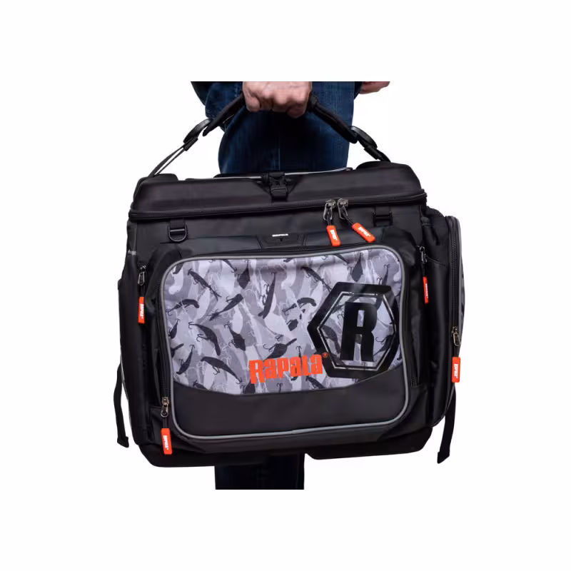 Сумка Rapala LureCamo Tackle Bag Magnum, черный камуфляж
