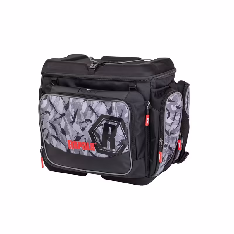 Сумка Rapala LureCamo Tackle Bag Magnum, черный камуфляж