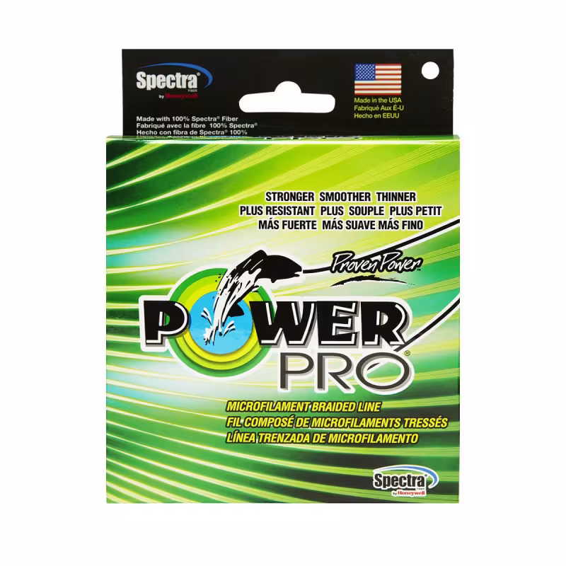 Леска плетеная POWER PRO 92 м зеленая 0,13 мм 8 кг