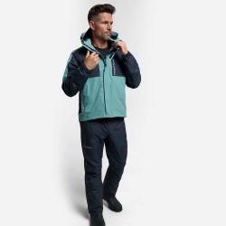 Костюм мужской Finntrail Lightsuit 3503 Petrol, мембрана Hard-Tex,  зеленый, размер 54-56 (XL), 180-190 см