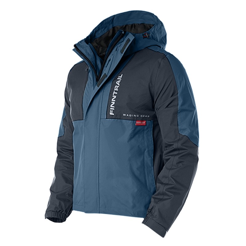 Костюм мужской Finntrail Lightsuit 3503 Blue, мембрана Hard-Tex, синий/черный, размер 50-52 (L), 175-185 см