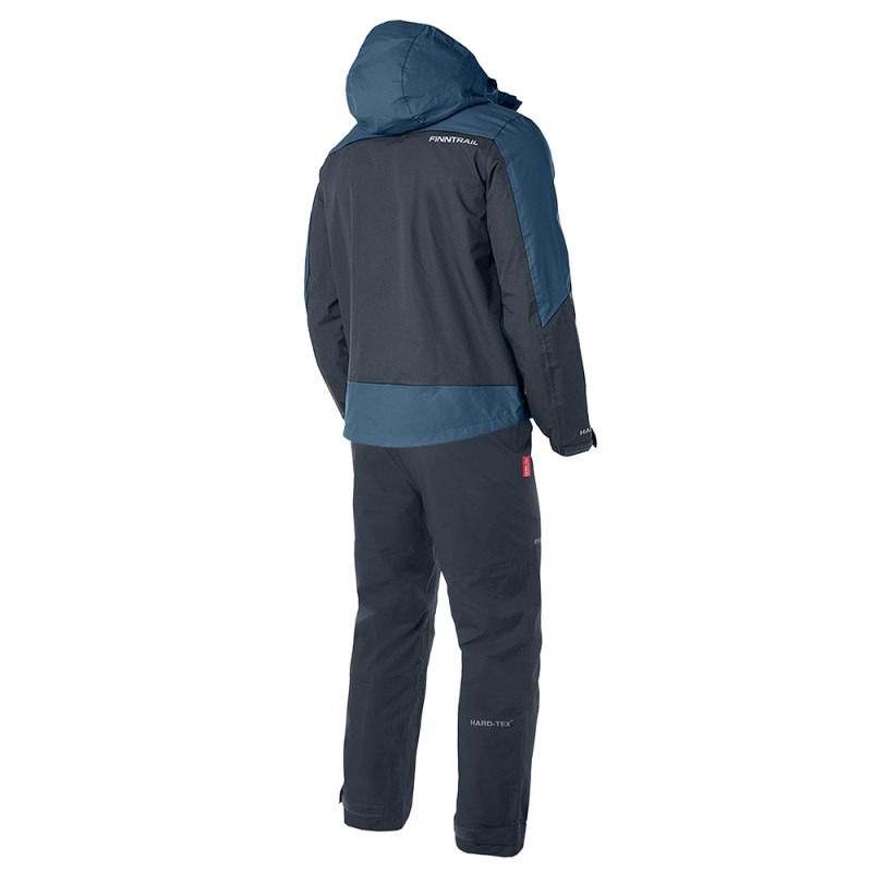 Костюм мужской Finntrail Lightsuit 3503 Blue, мембрана Hard-Tex, синий/черный, размер 50-52 (L), 175-185 см