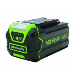 Аккумулятор для Greenworks G40B5, 40В, 5Ач, Li-Ion