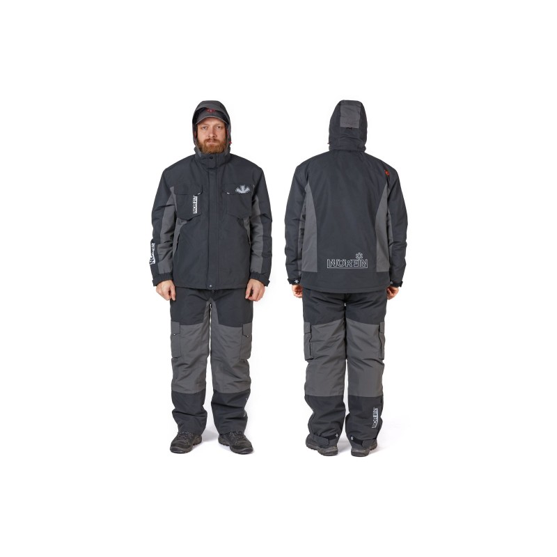 Костюм мужской Norfin Boat 06, тканьNortex Breathable, размер 64-66 (XXXL), 176-178 см, черный/серый