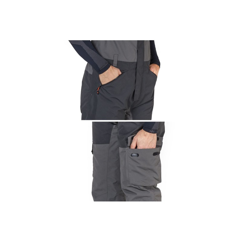 Костюм мужской Norfin Boat 06, тканьNortex Breathable, размер 64-66 (XXXL), 176-178 см, черный/серый