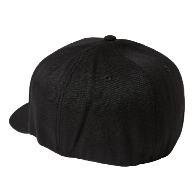 Кепка-бейсболка Fox Number 2 Flexfit 2.0 Hat, хлопок, черный/голубой, размер L/XL