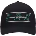 Кепка-бейсболка Fox Pro Circuit Flexfit Hat, хлопок, черный, размер L/XL