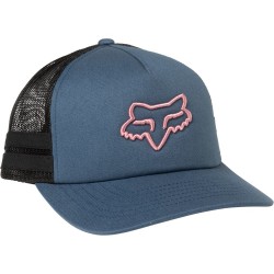 Кепка-бейсболка Fox Boundary Trucker Blue/Black, синий/черный, размер OS