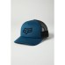 Кепка-бейсболка Fox Boundary Trucker Dark Indigo, синий/черный, размер OS
