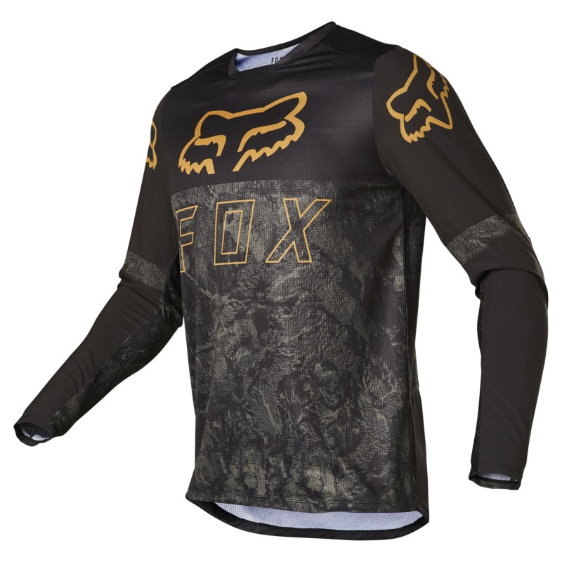 Джерси мужское Fox Legion LT Jersey, ткань Cordura, черный камуфляж, размер XL