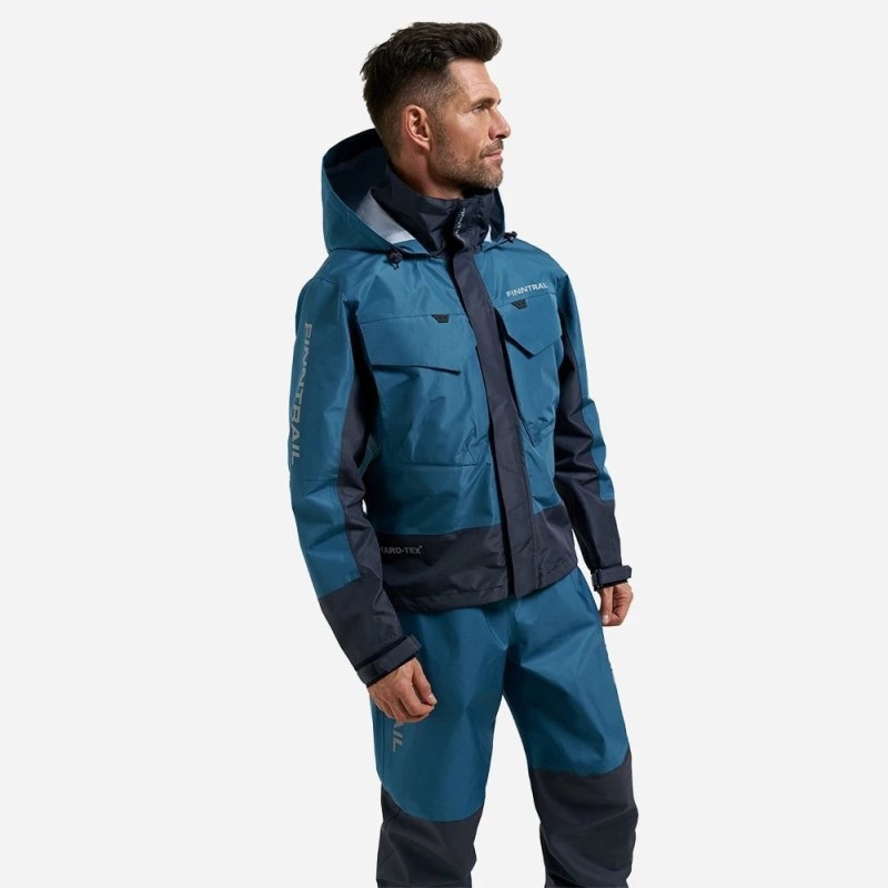 Куртка мужская Finntrail Coaster 4023 Blue, мембрана Hard-Tex, синий, размер 48-50 (M), 170-178 см