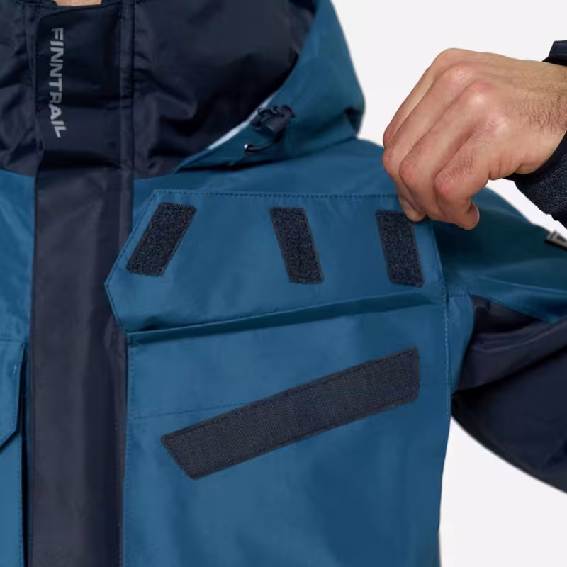 Куртка мужская Finntrail Coaster 4023 Blue, мембрана Hard-Tex, синий, размер 50-52  (L), 175-185 см