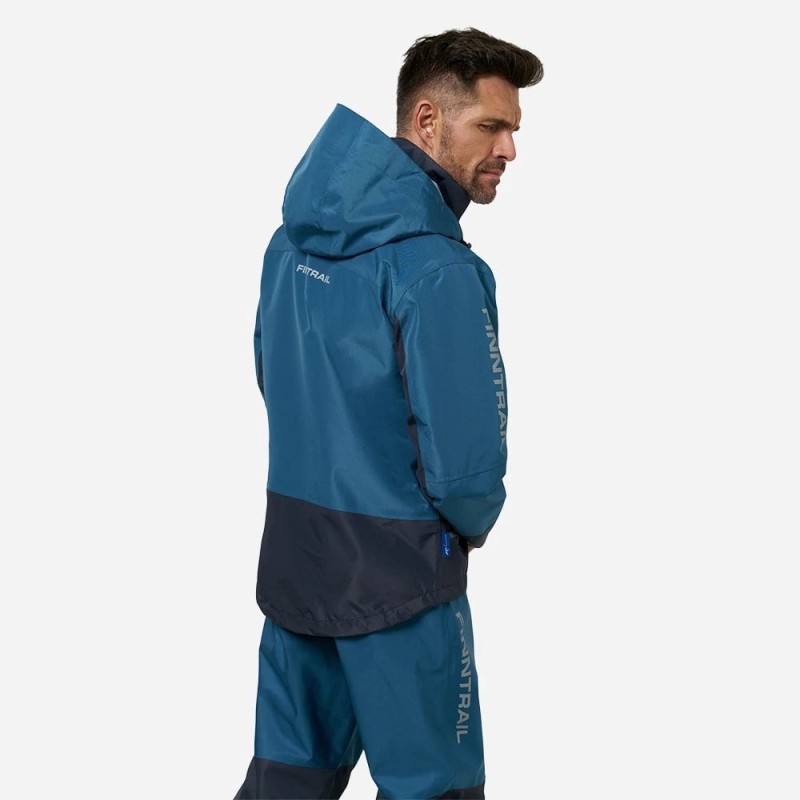 Куртка мужская Finntrail Coaster 4023 Blue, мембрана Hard-Tex, синий, размер 58-60 (XXL), 185-195 см