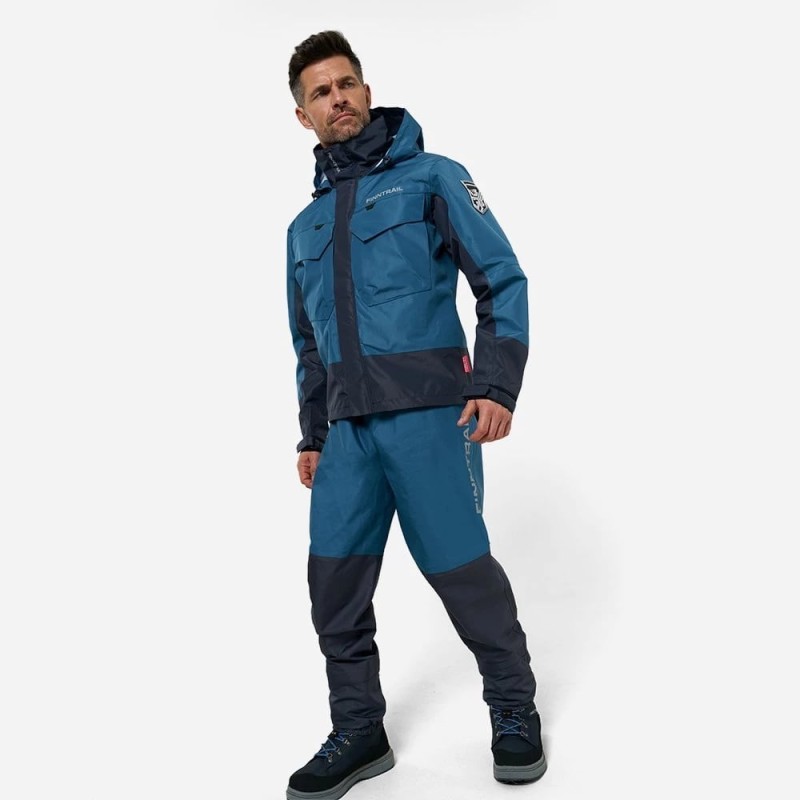 Куртка мужская Finntrail Coaster 4023 Blue, мембрана Hard-Tex, синий, размер 62-64 (XXXL), 190-200 см