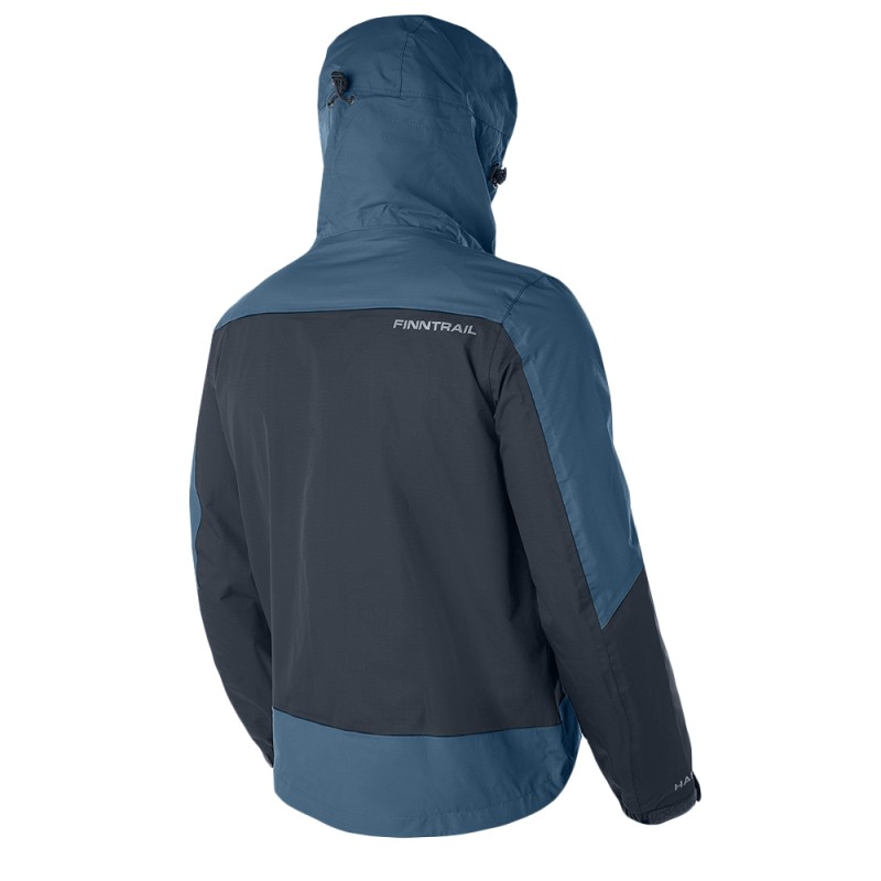 Куртка мужская Finntrail Legacy 4025 Blue, мембрана Hard-Tex, синий/черный, размер 48-50 (M), 170-180 см
