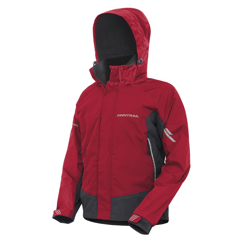 Костюм мужской Finntrail GT 3425 Red, мембрана Hard-Tex, красный/черный, размер 50-52 (L), 175-185 см