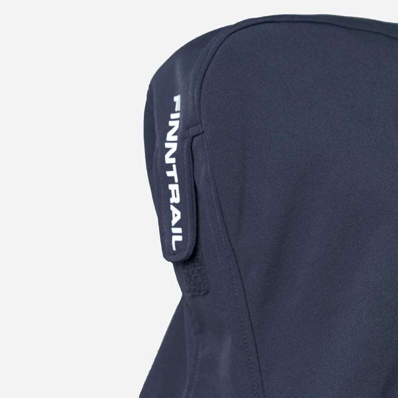 Куртка мужская Finntrail Tactic 1321, ткань Софтшелл, синий/камуфляж, размер 50-52 (L), 175-185 см