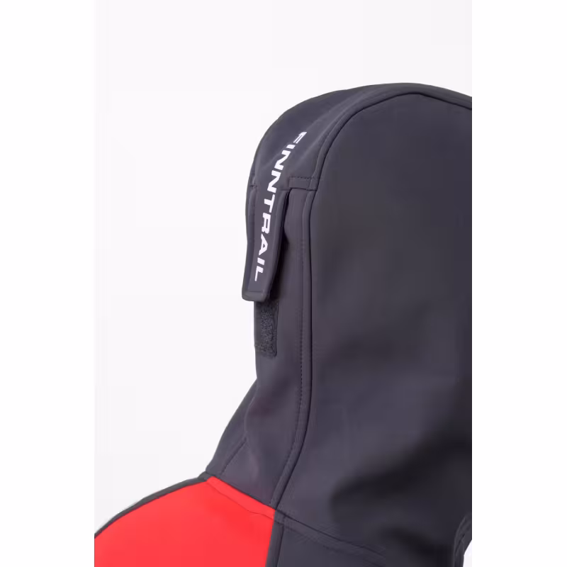 Куртка мужская Finntrail Tactic 1321, ткань Софтшелл, красный, размер 52-54 (XL), 180-190 см