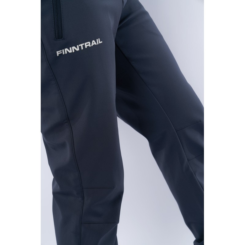 Брюки мужские Finntrail Nitro 4603, ткань Softshell, серый, размер 48-50 (L), 170-180 см