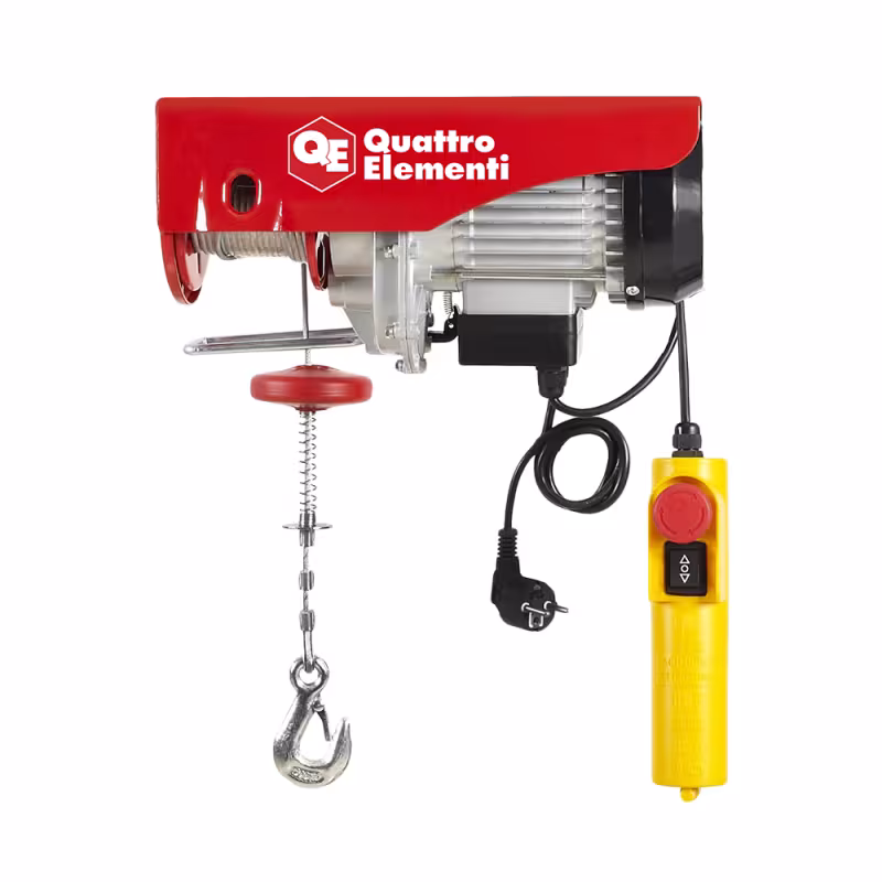Таль электрическая тросовая Quattro Elementi TL-500, 0.5 т, 12 м