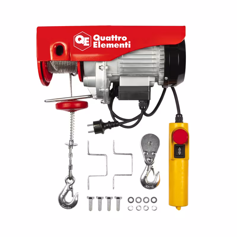 Таль электрическая тросовая Quattro Elementi TL-500, 0.5 т, 12 м