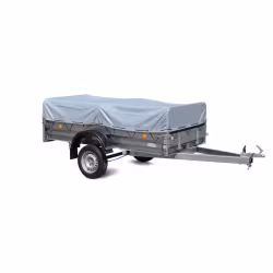 Тент для прицепа Трейлер Товарищ Н под гнутый каркас 2,5х1,3 м, 300 мм 