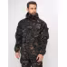 Костюм мужской Huntsman (Восток) Горка-5, ткань смесовая  Рип-Стоп, черный камуфляж, размер 52-54, 170-176 см