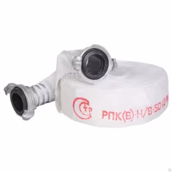 Рукав пожарный напорный с головками ГР-50 Русарсенал Классик РПК(В)-Н/В-50-1,0-М-УХЛ1, 20 м