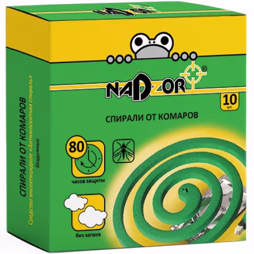 Спирали от комаров Nadzor 776473, 10 шт
