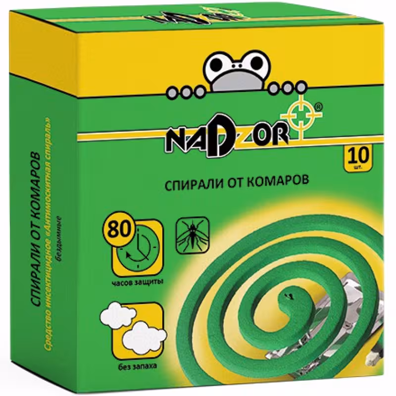 Спирали от комаров Nadzor 776473, 10 шт