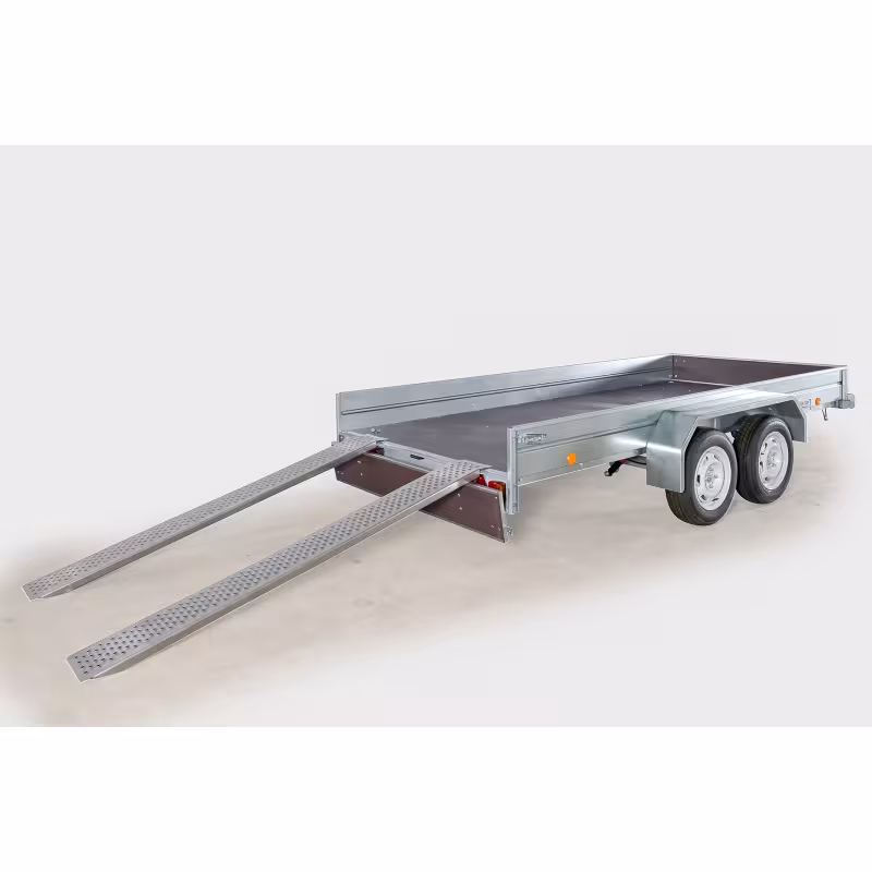 Прицеп бортовой двухосный Вектор ЛАВ 81013 Евро, высокий борт