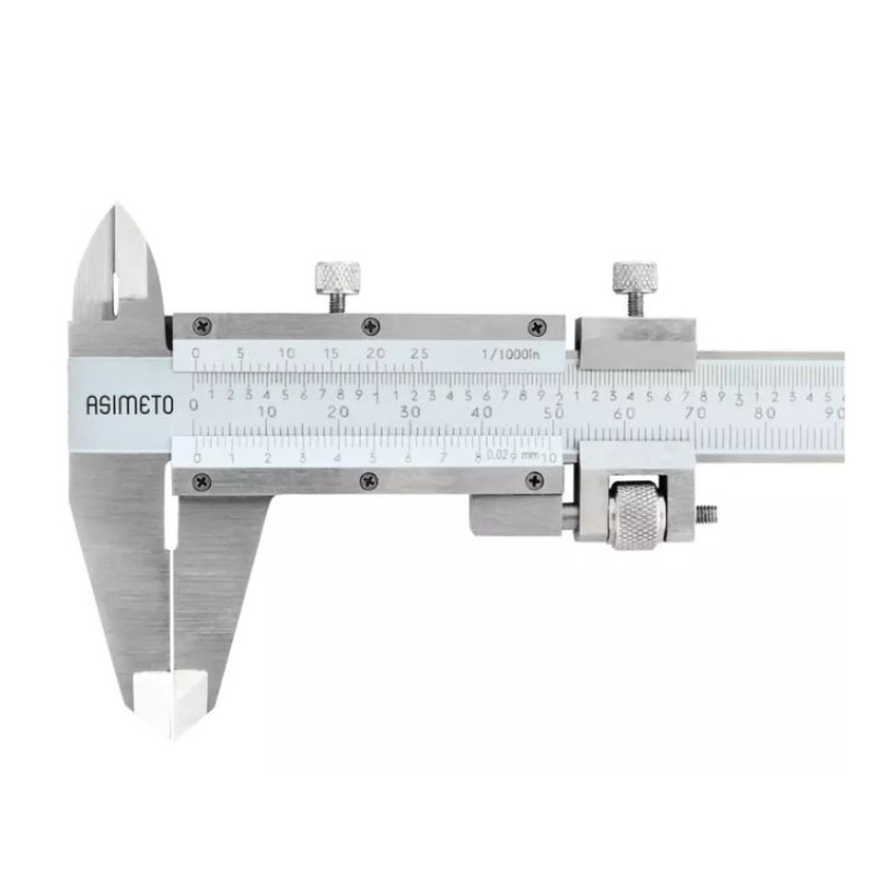 Штангенциркуль Asimeto 363-05-6, 130 мм