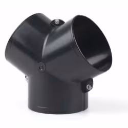 Тройник Теплостар Y-образный 120°, 75х75х75 мм