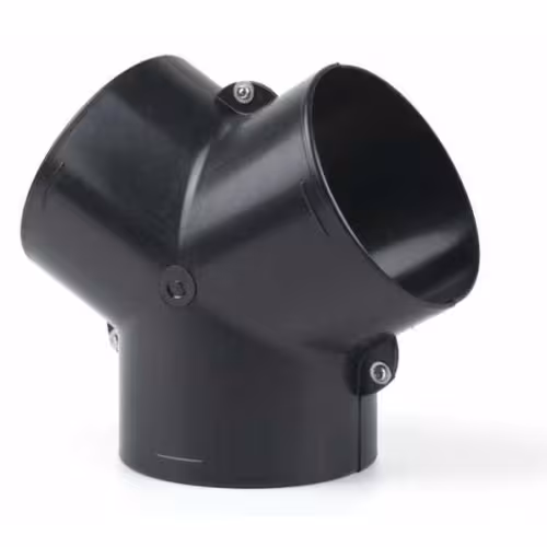 Тройник Теплостар Y-образный 120°, 75х75х75 мм