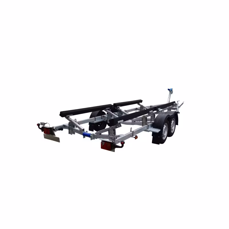 Прицеп лодочный двухосный Трейлер 82980С Дельфин 7,2 ++