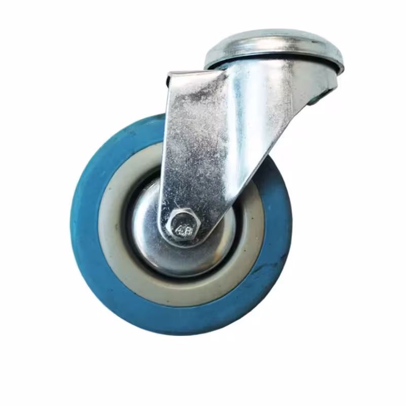 Колесо аппаратное поворотное с опорой Longway C-1700-MTB-075 SChg 93 (75x23 мм, 50 кг) 