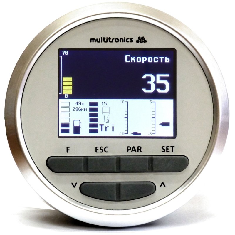 Бортовой компьютер Multitronics CL-650M, белый (разъем Honda NMEA)