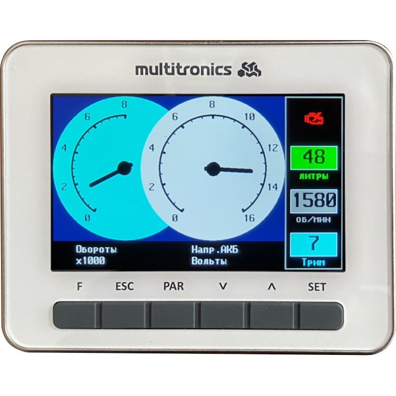 Бортовой компьютер Multitronics CL-950, белый (разъем Honda NMEA)